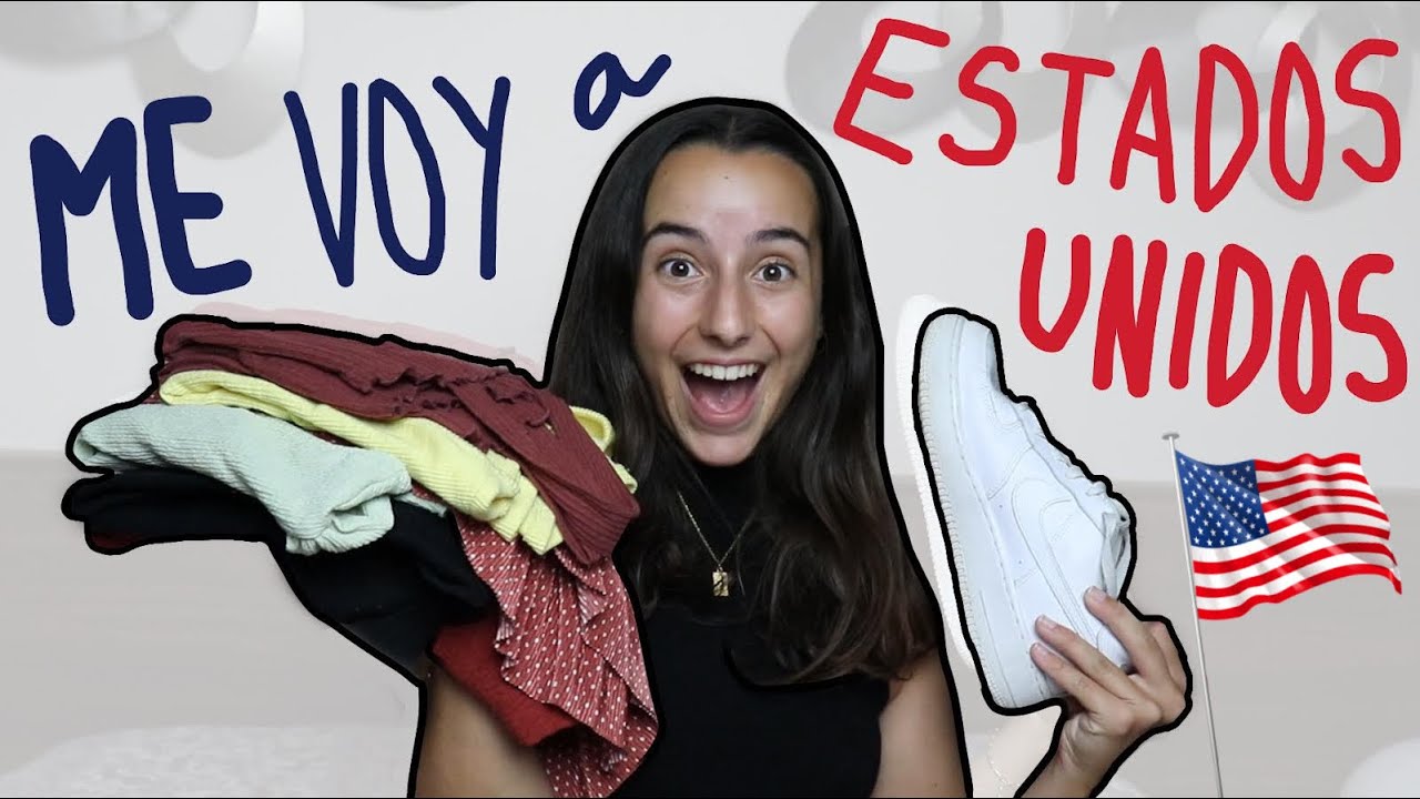 🇺🇸 PREPARA la MALETA CONMIGO *UNIVERSIDAD en ESTADOS UNIDOS*