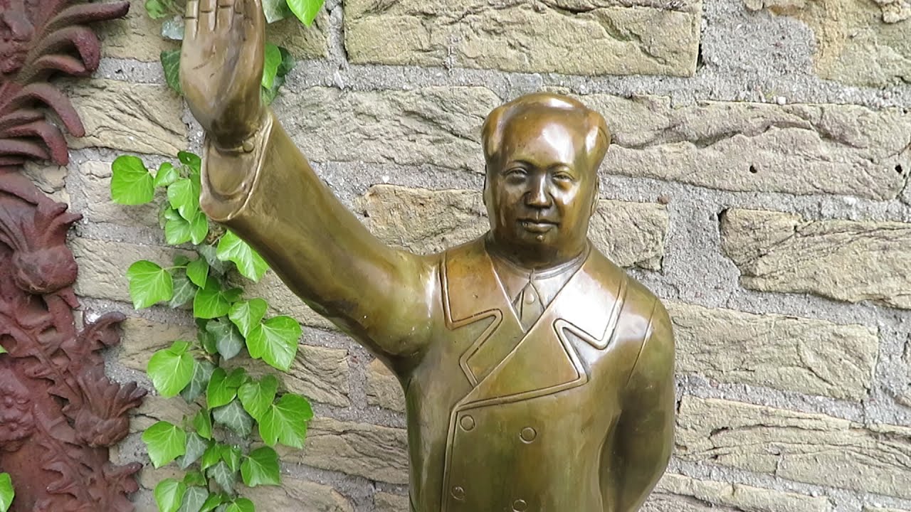Very Big Copper Mao Zedong Statue Heavy