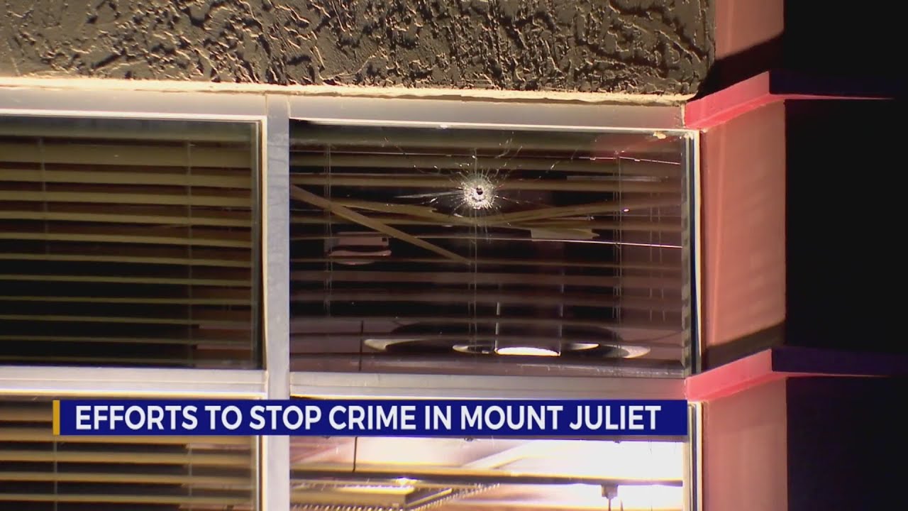 Efforts to stop crime in Mt. Juliet, TN