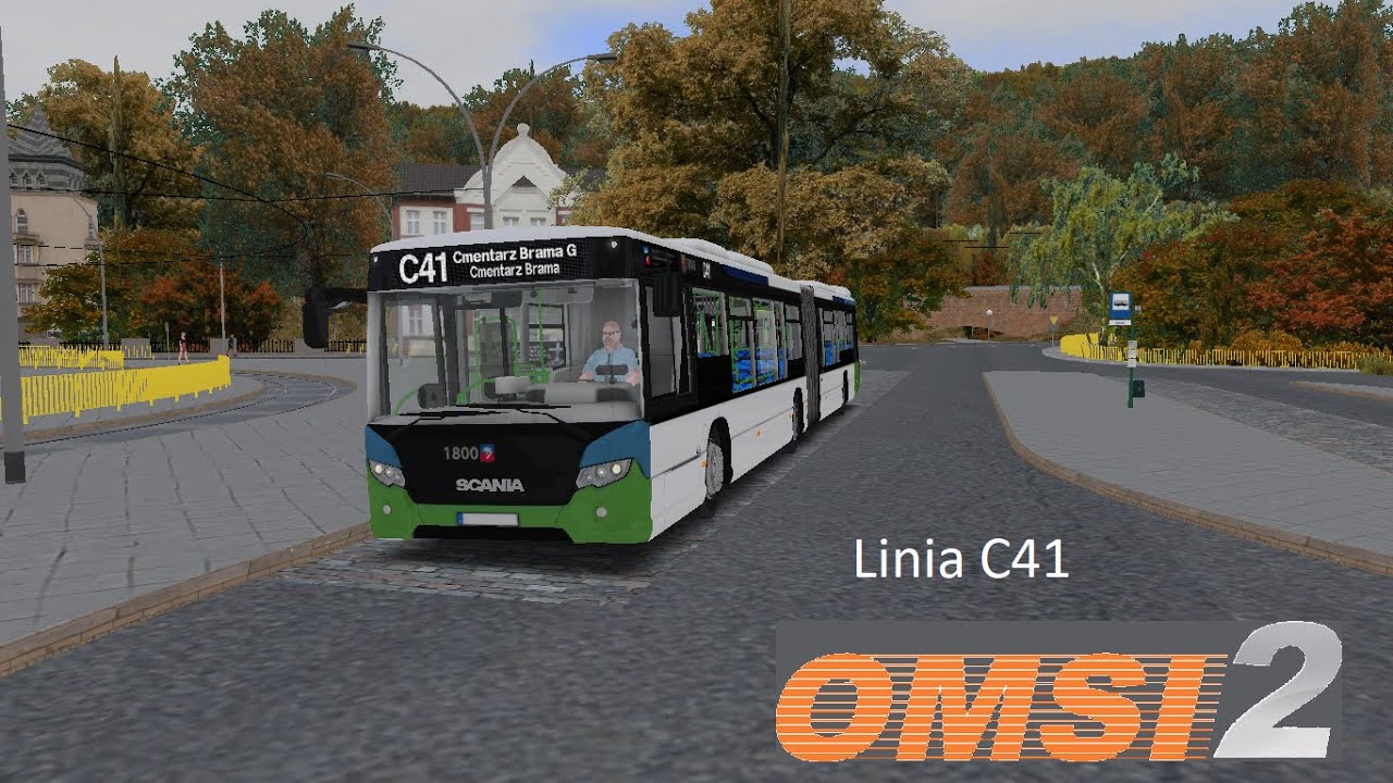 OMSI 2 - Fikcyjny Szczecin by ReMi Mod - Linia C41 - Scania Citywide 18LF