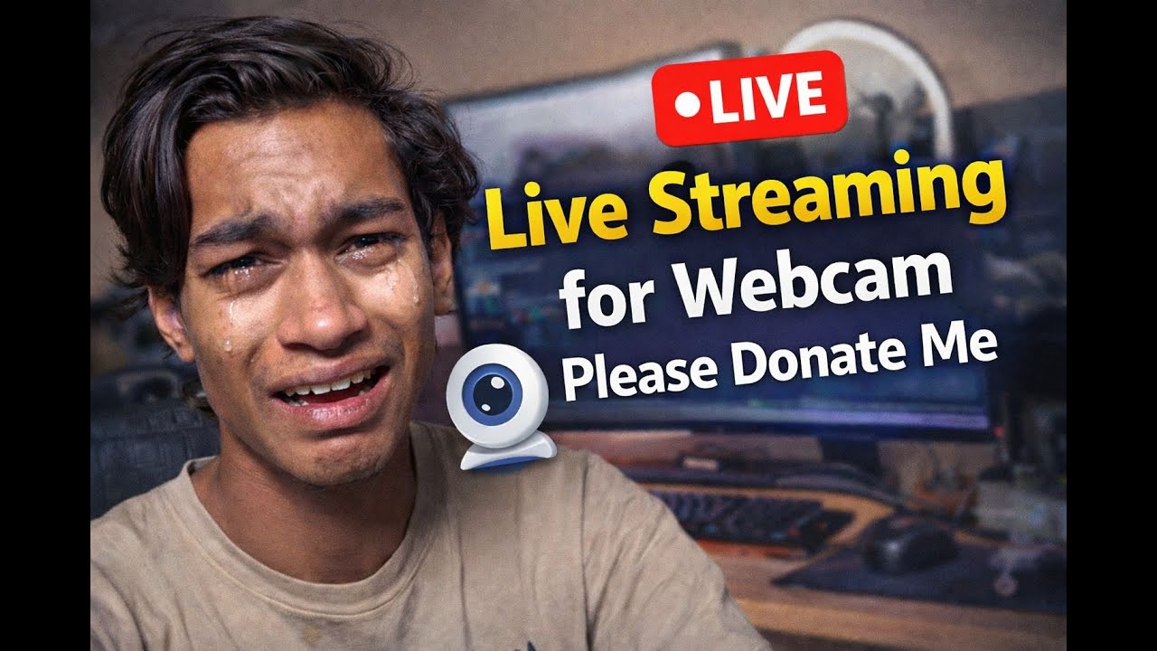 streaming for web cam pls donate me