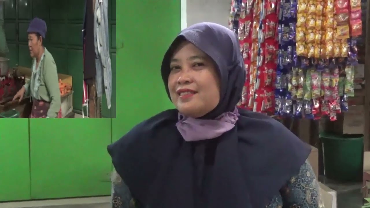 PEDAGANG PASAR DESA RAWAJAYA - BANTARSARI - CILACAP MENGELUH (Konsumen berkurang pasca Pandemi).