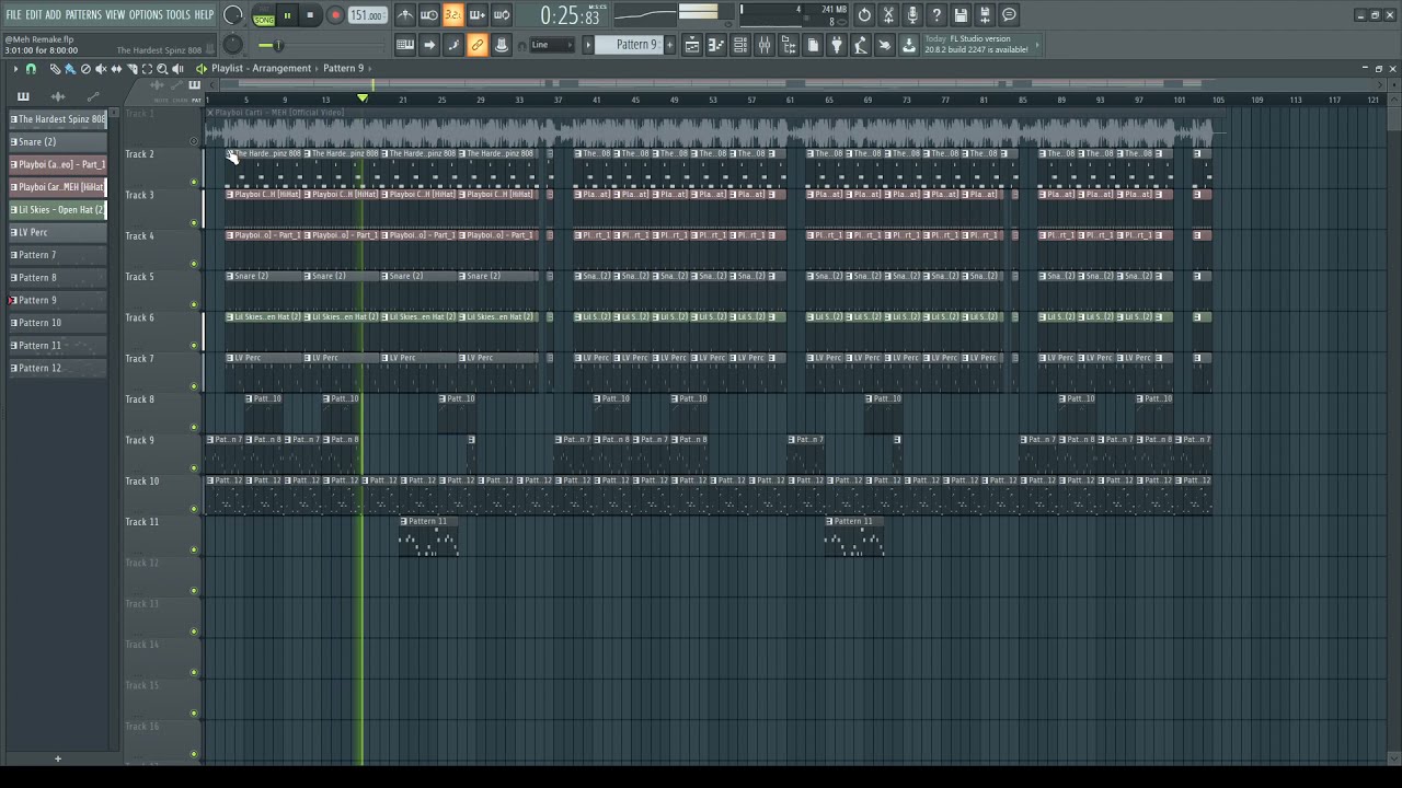 Playboi Carti - @ MEH (FL Studio REMAKE)
