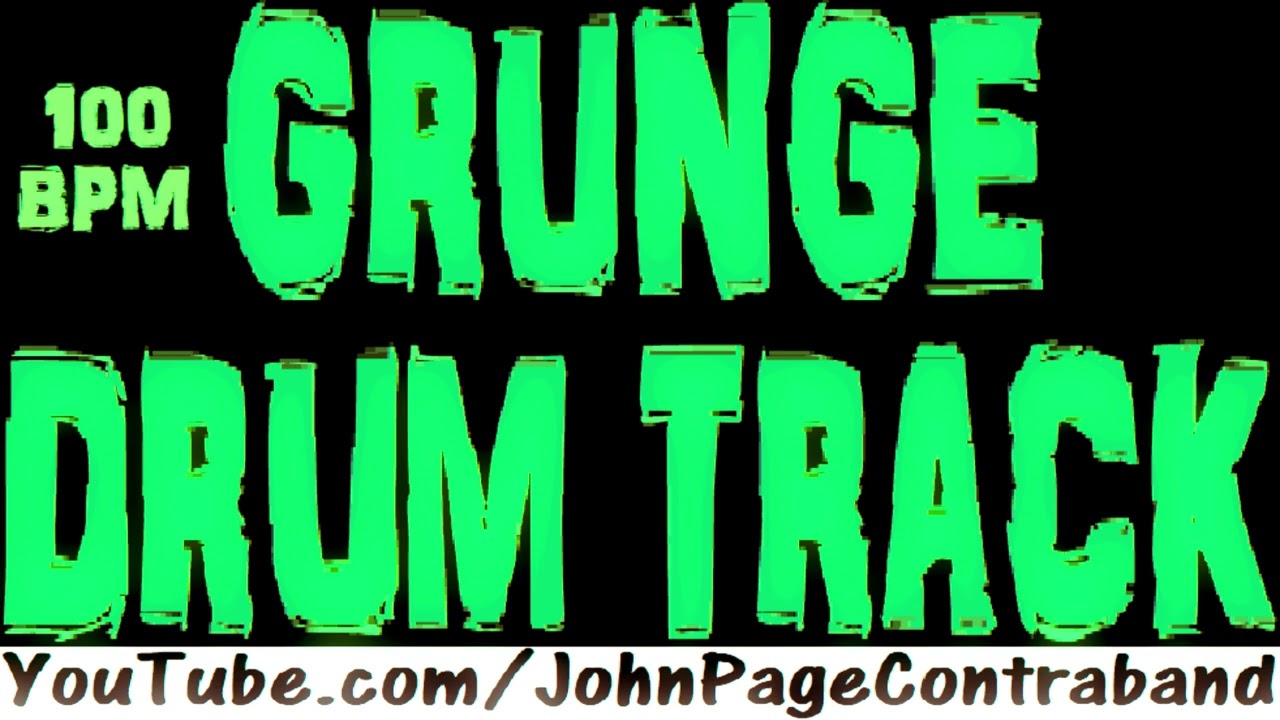 Grunge Drum Track 100 bpm FREE Beat