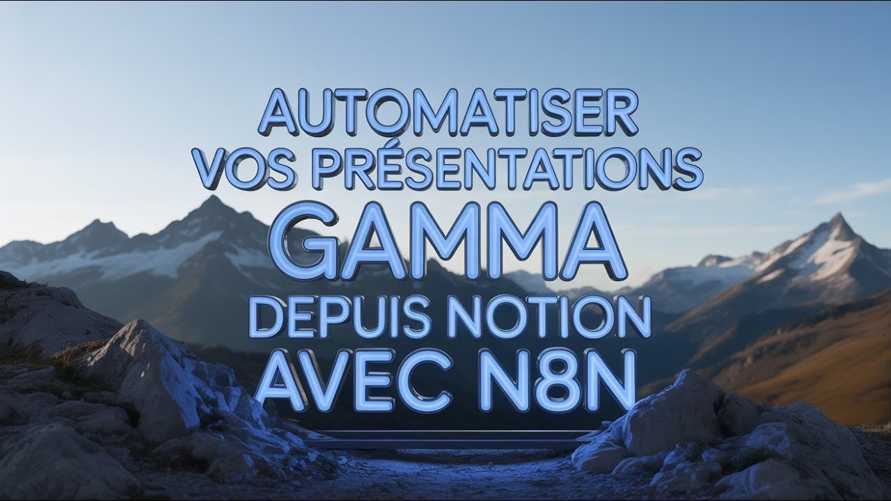 Automatiser vos présentations Gamma depuis Notion avec n8n (workflow collectivités territoriales)