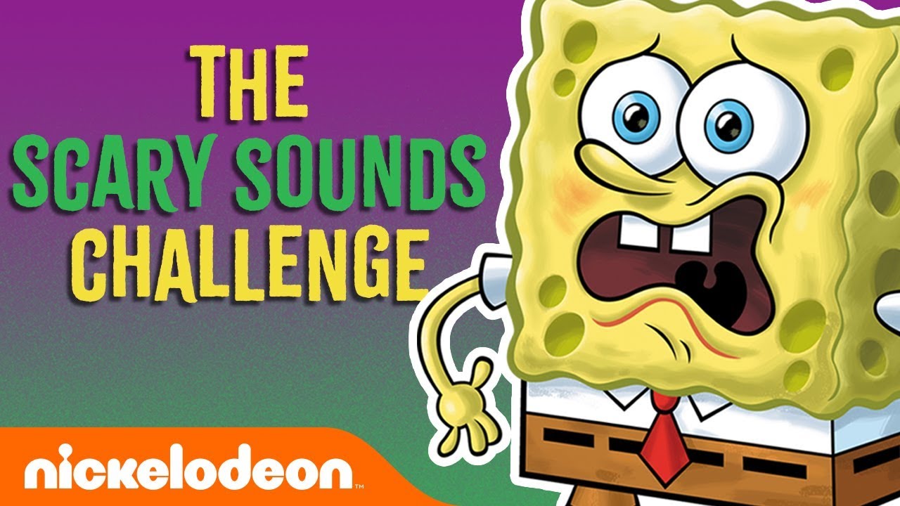 SpongeBob SquarePants & The Loud House in 'The Scary Sounds' Challenge 😨 | #KnowYourNick