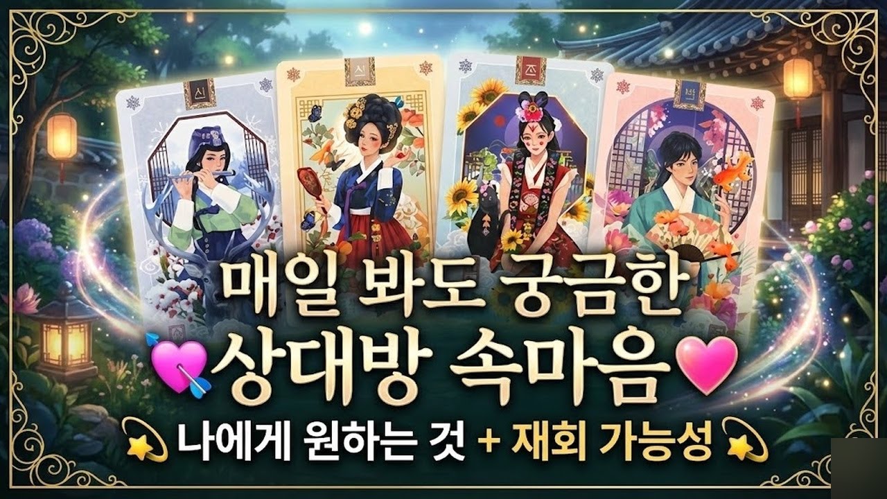 [타로] 매일 봐도 궁금한 상대방의 속마음 | 나에게 원하는 것과 재회 가능성