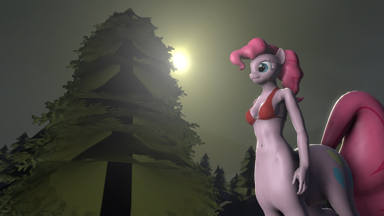 Pinkie's Relaxing Walk (anthro centaur, 60 FPS) [SFM Ponies]