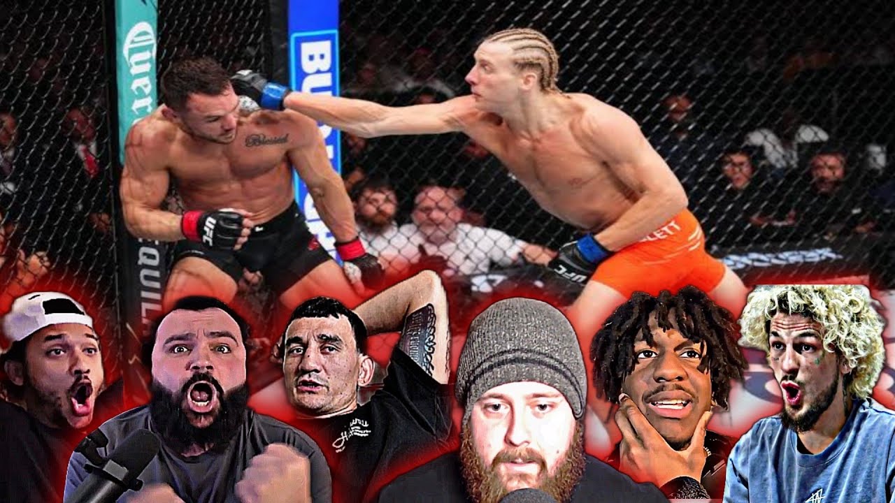 Paddy Pimblett vs Michael Chandler Fight at UFC 314 Reaction!