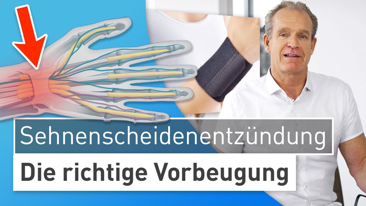 Sehnenscheidenentzündung vorbeugen: Experten-Tipps von Dr. Stefan Preis