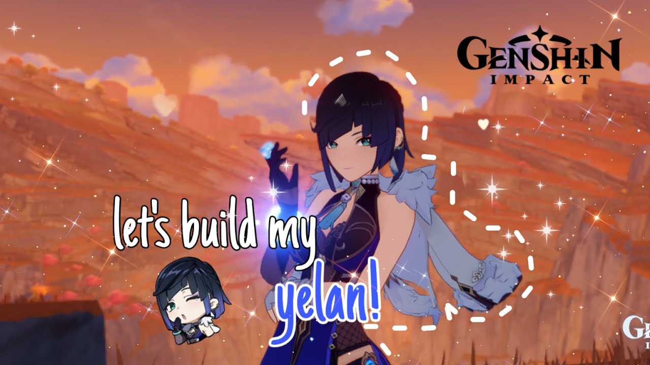 let’s build my yelan! ‧₊˚ ⋅* ‧₊ AR58! cozy genshin gameplay 