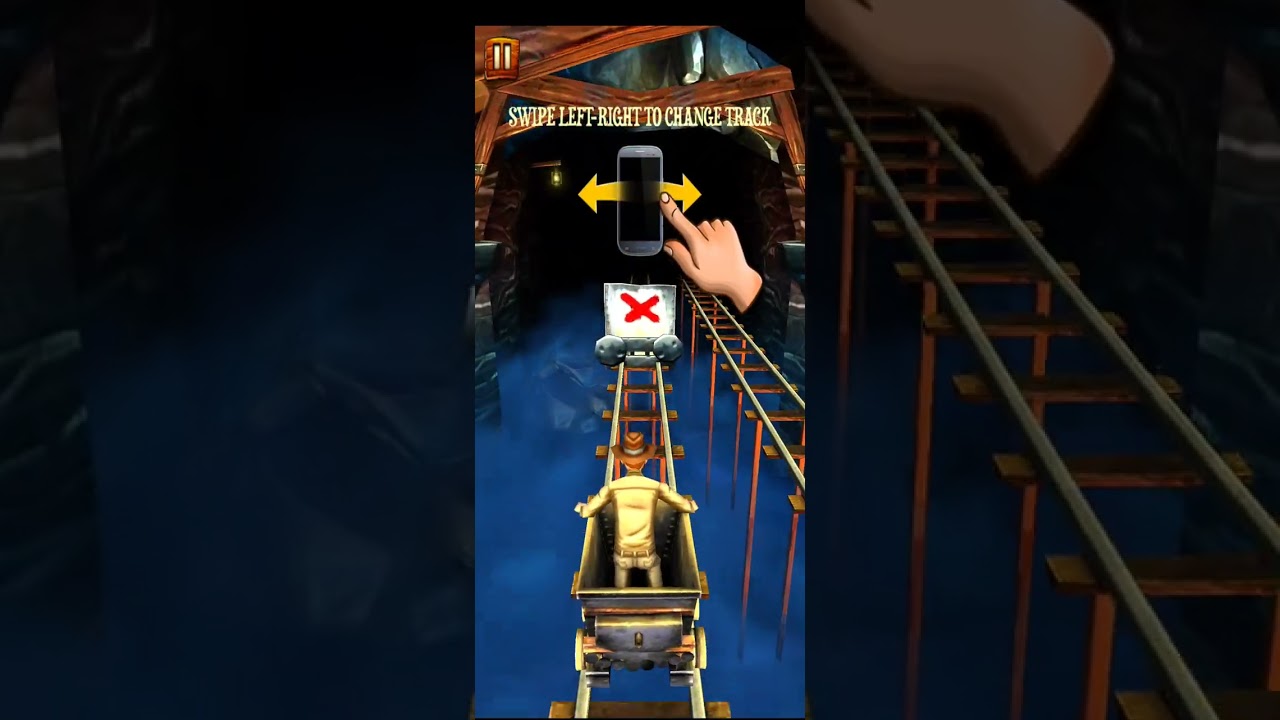 Rail Rush - Gameplay Walkthrough #1🔥(iOS,Android)