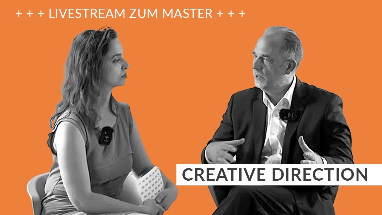 Livestream zum Masterstudiengang Creative Direction