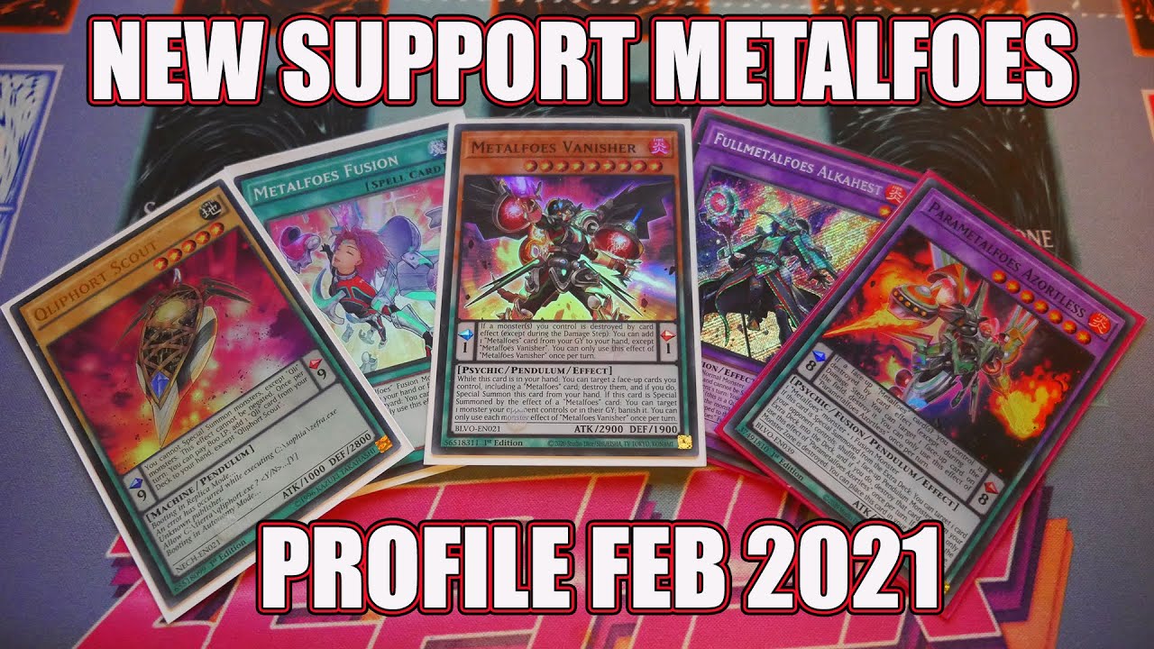 NEW YUGIOH Metalfoes PUREISH Update
