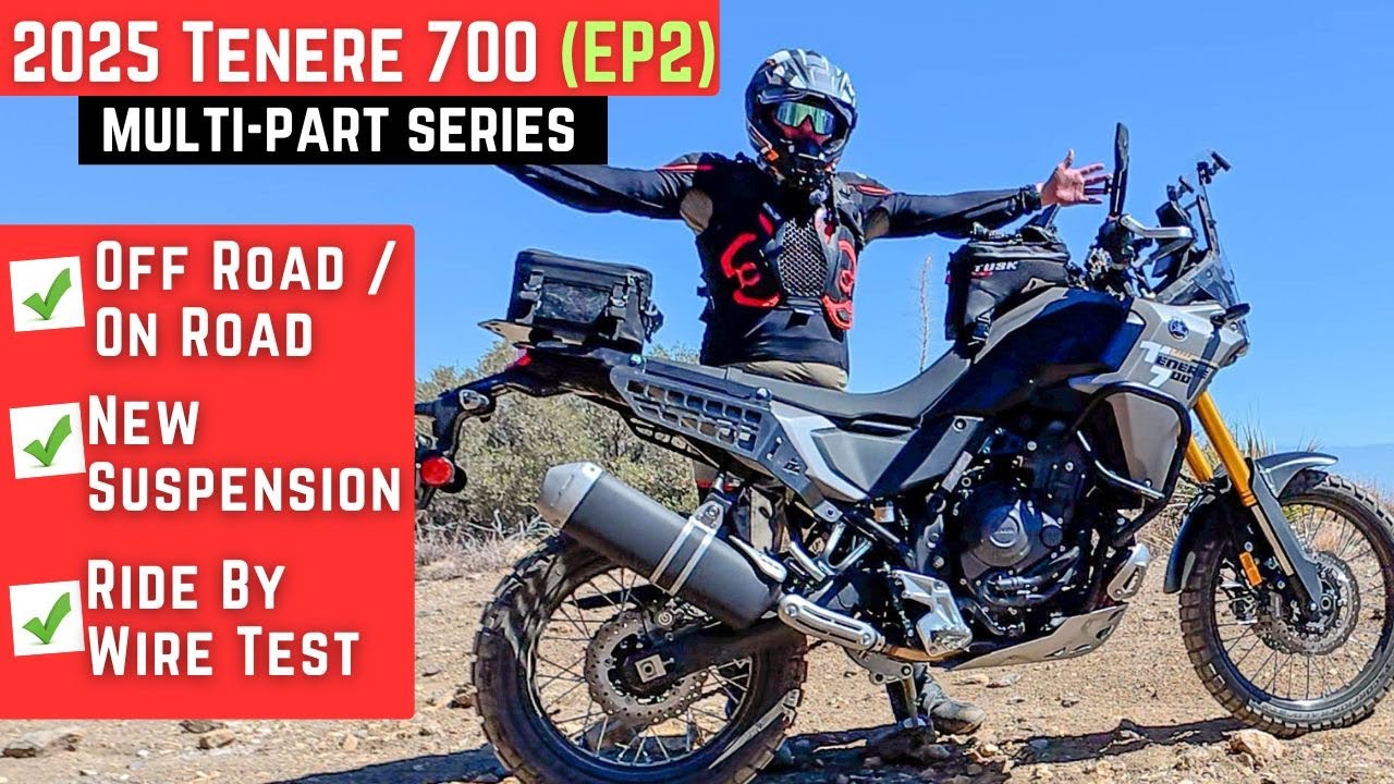 2025 Yamaha Tenere 700 First Ride | Hugely Improved (EP.2)