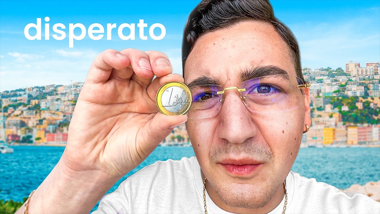 Devo sopravvivere solo con 1&euro; a Napoli (Challenge)