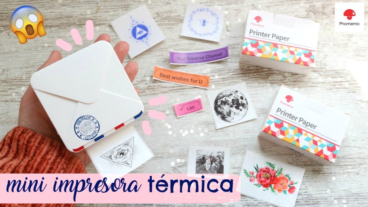 ➡️IMPRESORA TÉRMICA PHOMEMO M02S⬅️| UNBOXING Y REVIEW😱