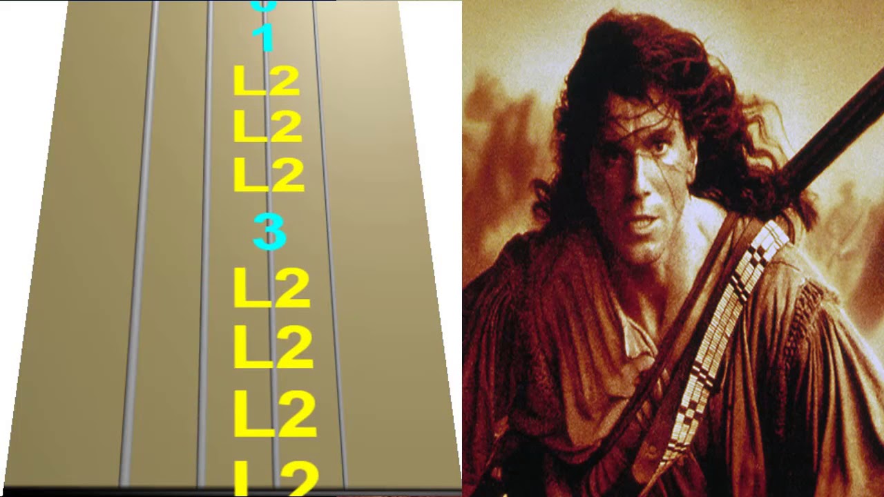 The Last of Mohicans en Violín|tab,tutorial,partitura,como tocar|HD Tutorial