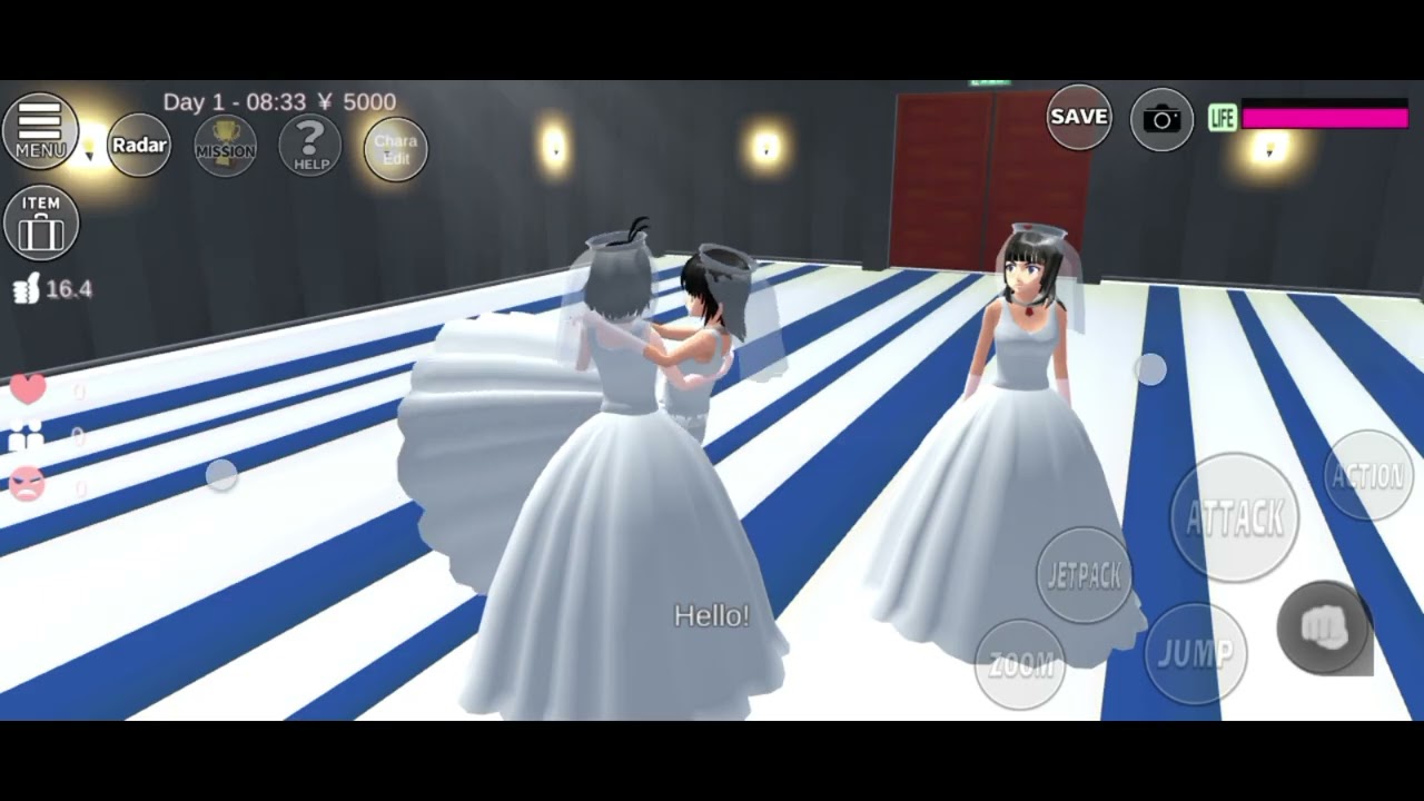 how to create shuker game 🎮dance simple and easy step #sakuraschoolsimulator #love #like #viral 