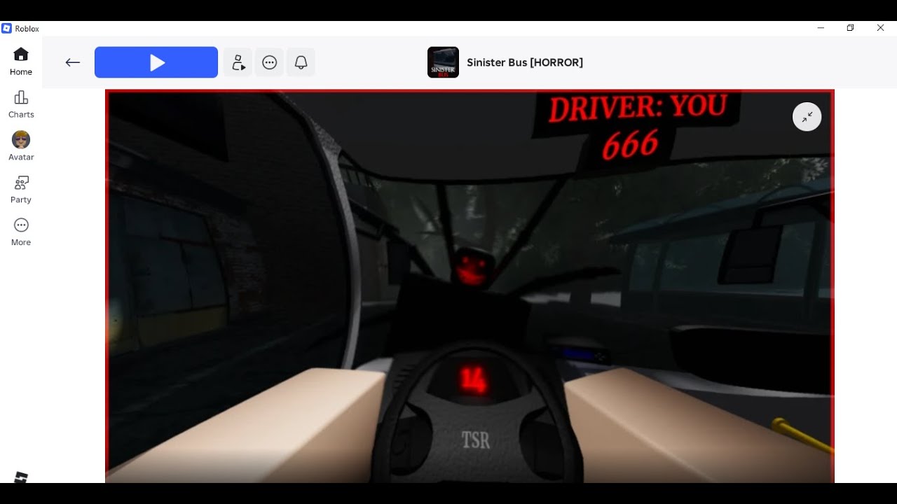 today I played a horror  game in ROBLOX