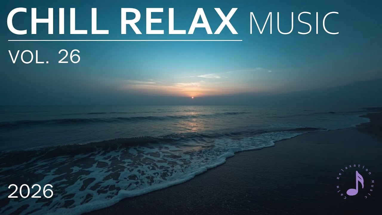 Calm Waves ✨ Peaceful Instrumental Music for Deep Relaxation, Meditation, Healing & Sleep 🎶