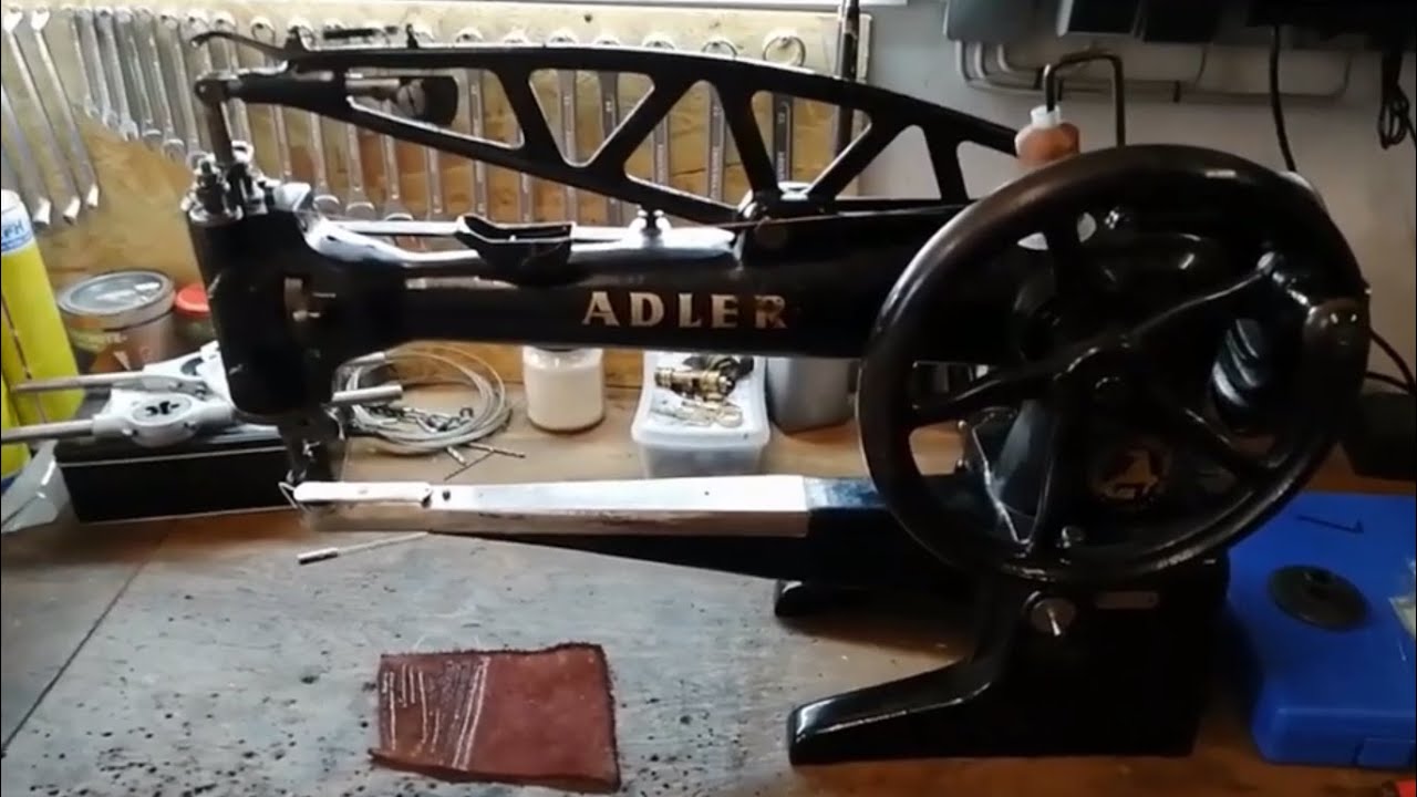 Nähmaschine Adler 30-1 30-3 Singer 29K71 29K73 Reparieren Anleitung Einfädeln verliert Aussetzer