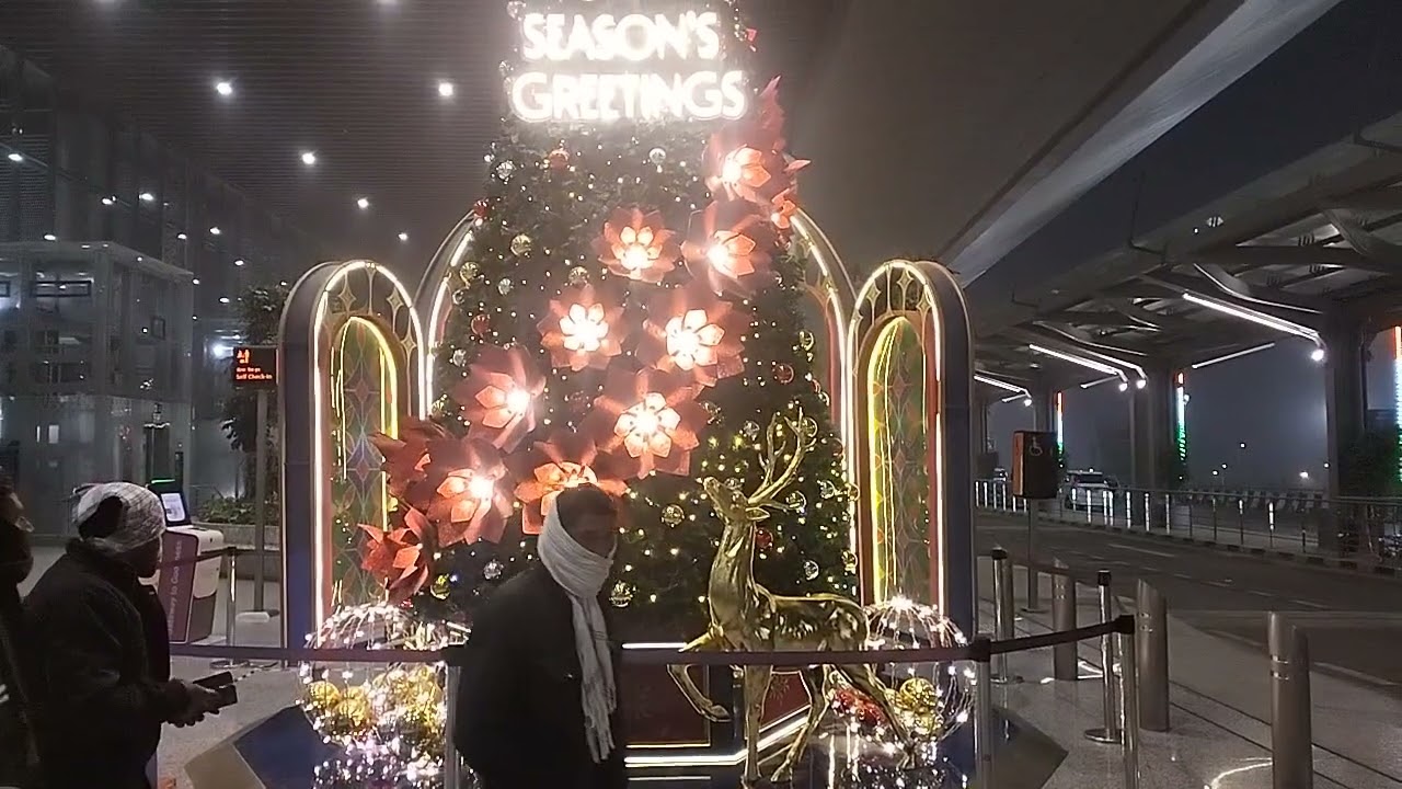 Lucknow airport ka yah najara hai