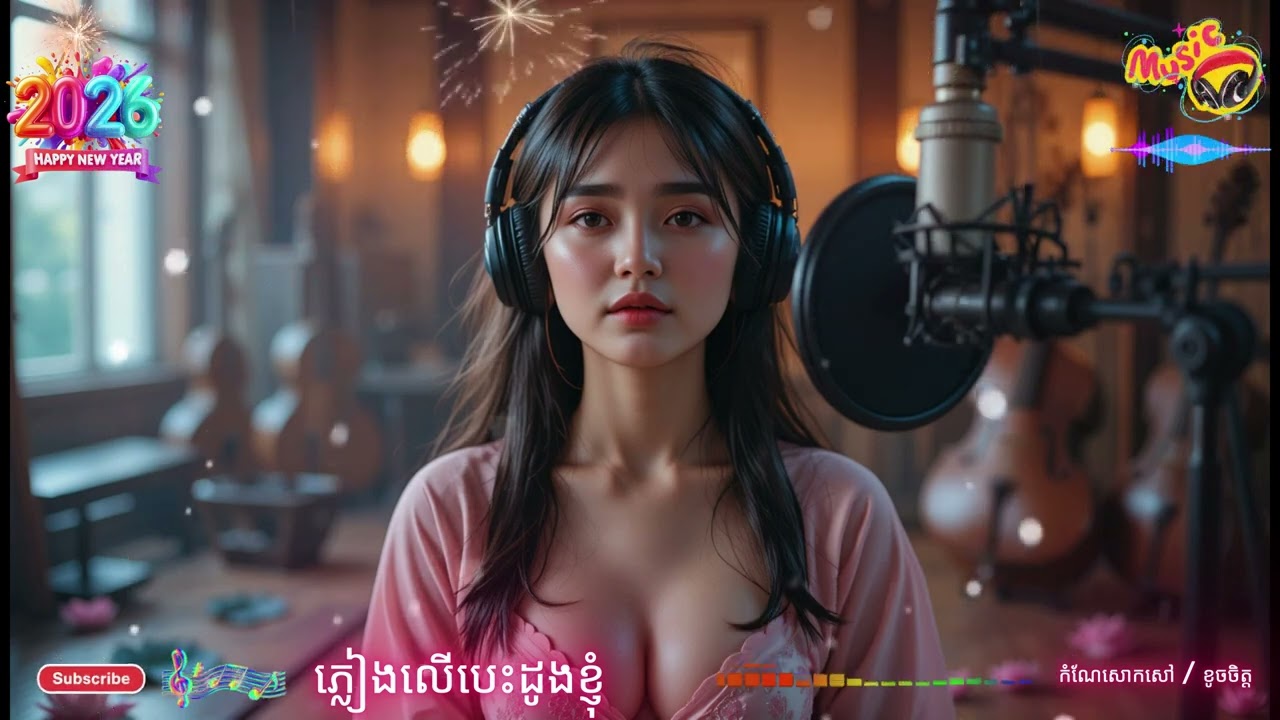 ភ្លៀងលើបេះដូងខ្ញុំ #ai #music #cute #cover #musicgenre #dj #music #viralvideo #viral #cover #video