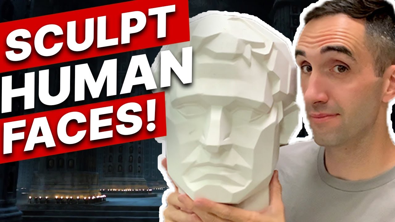 How to Sculpt a Human Face in Clay | Learn Ceramics