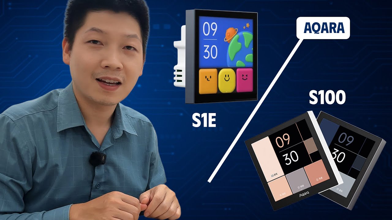 So sánh màn hình Aqara S100 và Aqara S1E