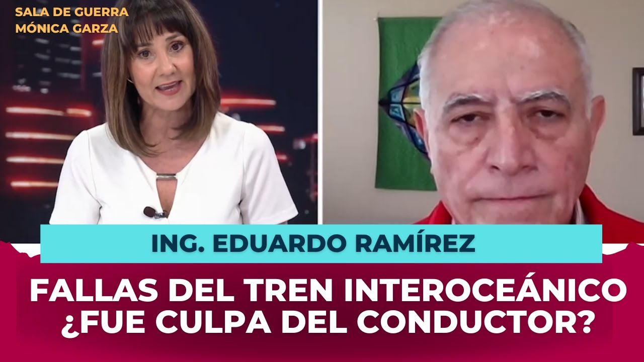 Descarrilamiento del TREN INTEROCEÁNICO, ¿culpa del conductor o fallas estructurales? | Mónica Garza