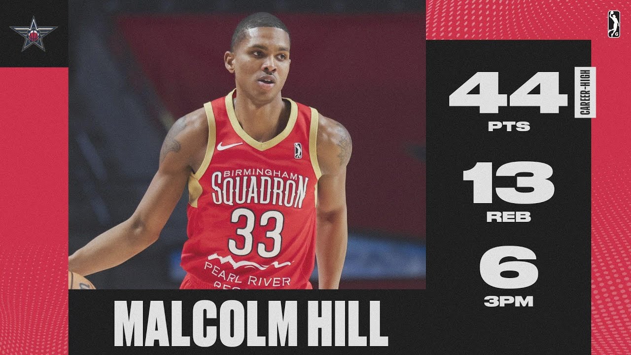Malcolm Hill Drops FRANCHISE-RECORD 44 PTS In Squadron Win