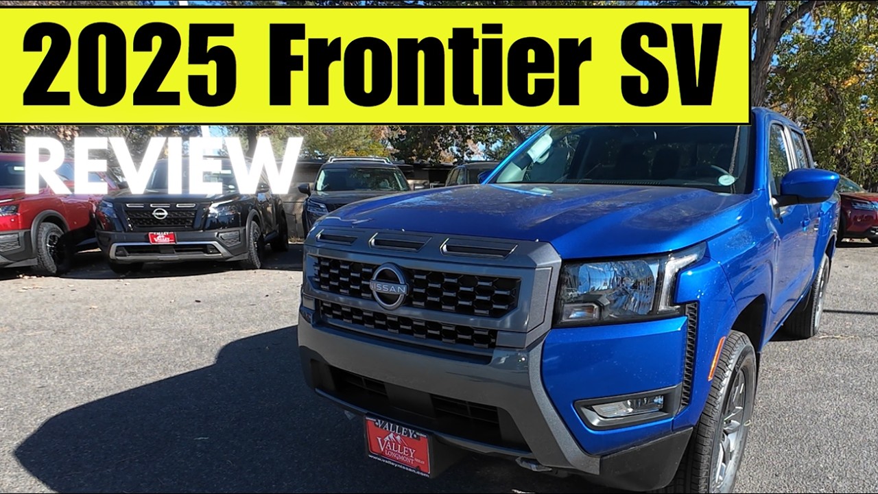 2025 Nissan Frontier SV REVIEW. Good Updates & Reliable Platform.