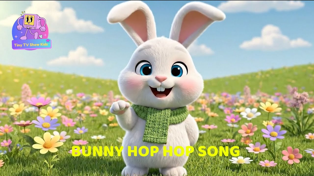 Bunny Hop Hop Song | Kids Songs | Tiny TV Show Kids
