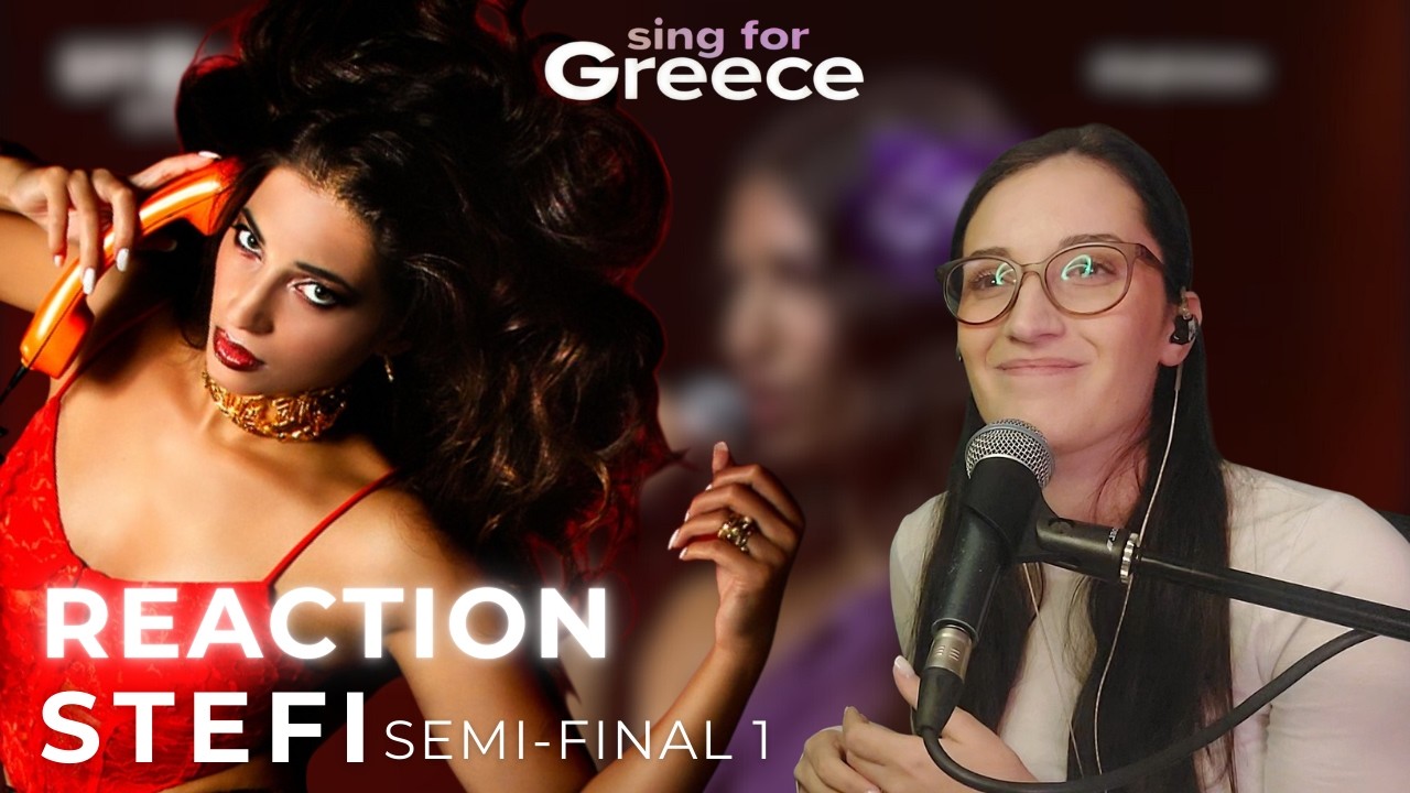 Vocal Coach Reacts to Stefi - Europa LIVE | Semi-Final 1
