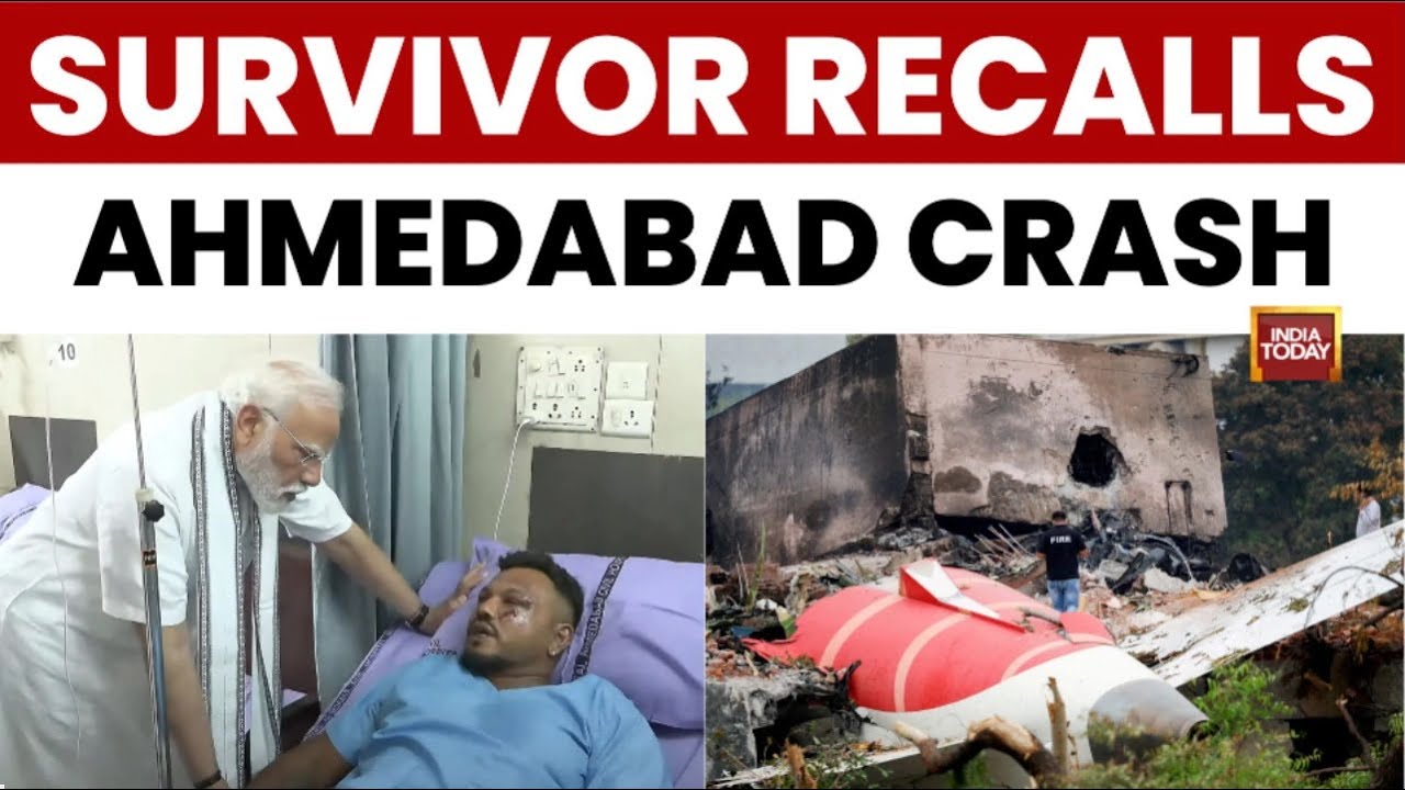 Survivor of Ahmedabad Air India 171 Crash Battles Trauma and Loss | India Today News
