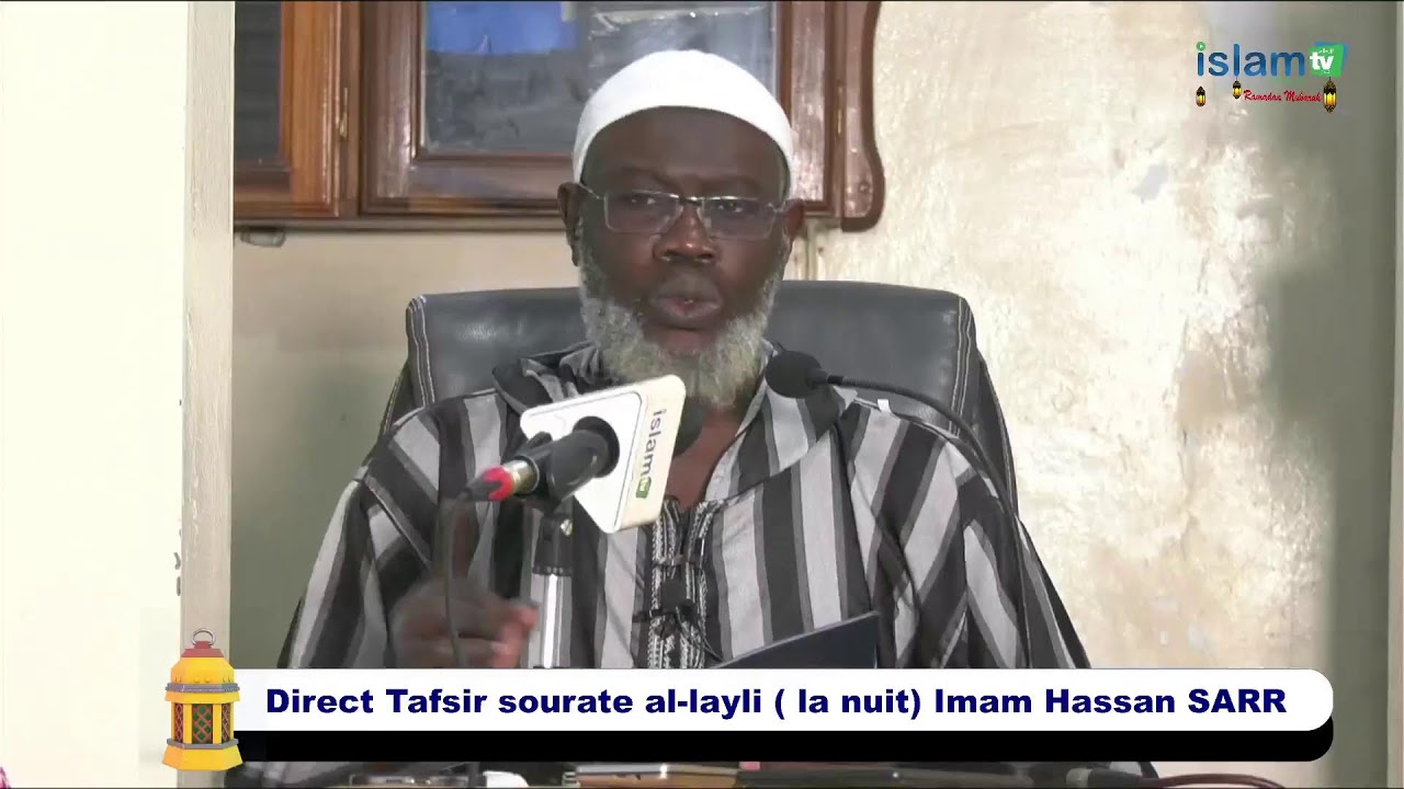 Direct Tafsir sourate wal fadjri ( l'aube) Imam Hassan SARR