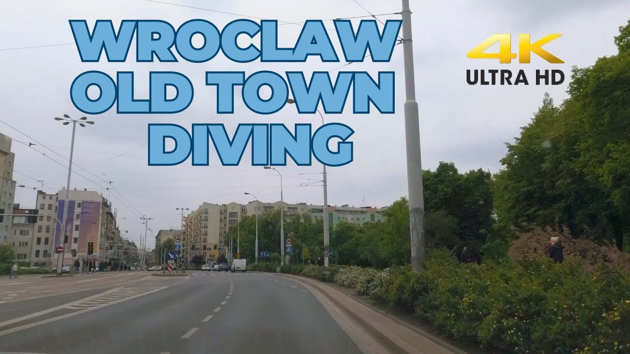 Wroclaw Old Town Driving
