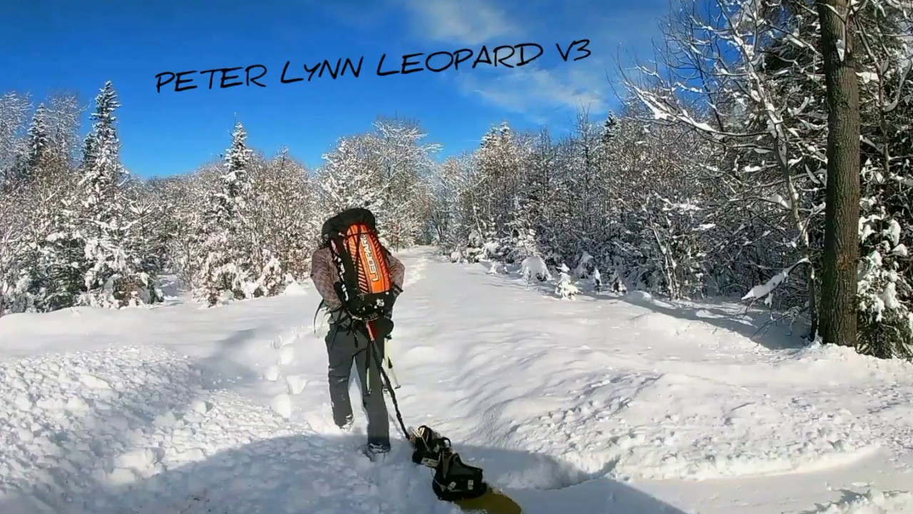 Czech snowkiting - První test Peter Lynn PLKB Leopard V3 13,5m (Rýžoviště)