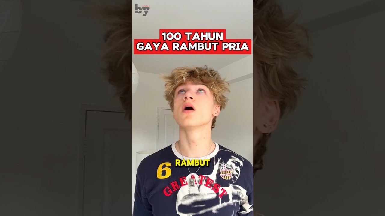 100 Tahun Gaya Rambut Pria❗💈 #shorts #shortvideo