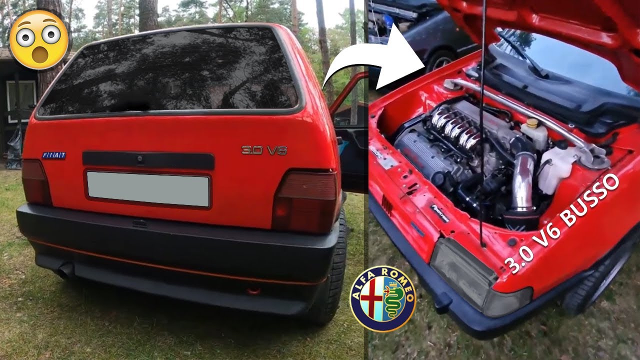 Fiat Uno FIRE 3.0 V6 Busso 24v ELABORATA| una daily car ad uso stradale | stanno FUORI DI TESTA !!