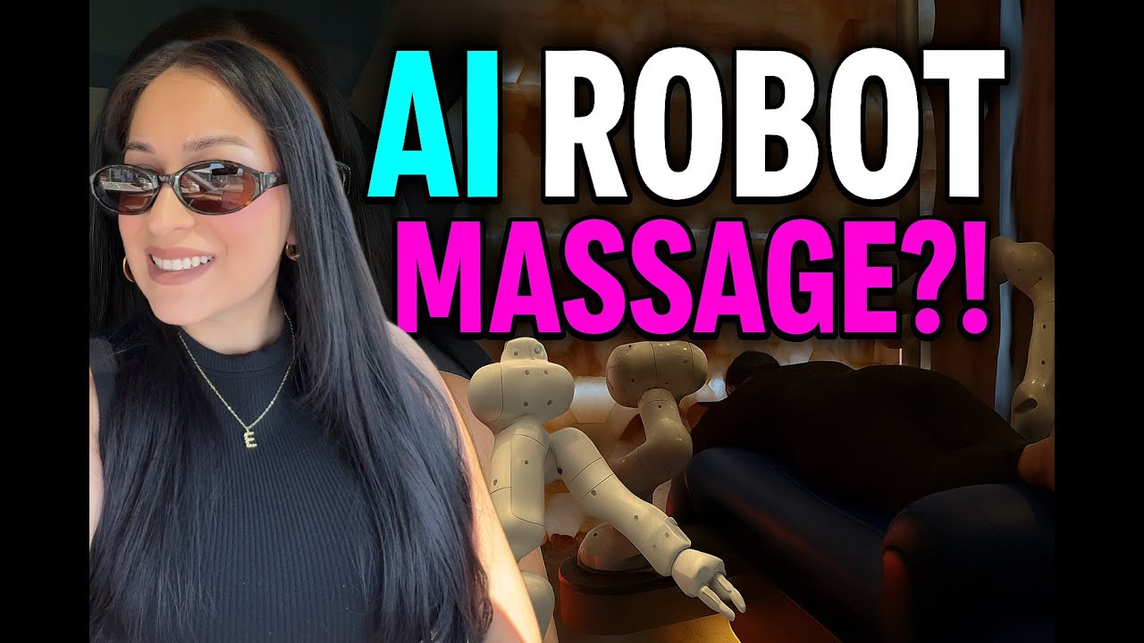 I got massaged by an AI ROBOT?!?! 🤖🦾