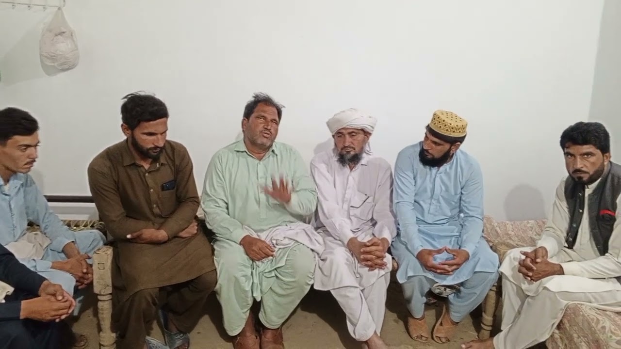  نوجوان بچکن ابیزر اور منظرفقیر کا اھم اجلاس  زونگ نیٹ ورک کے جان بوجھ کر بند کرنے کے خلاف احتجاج