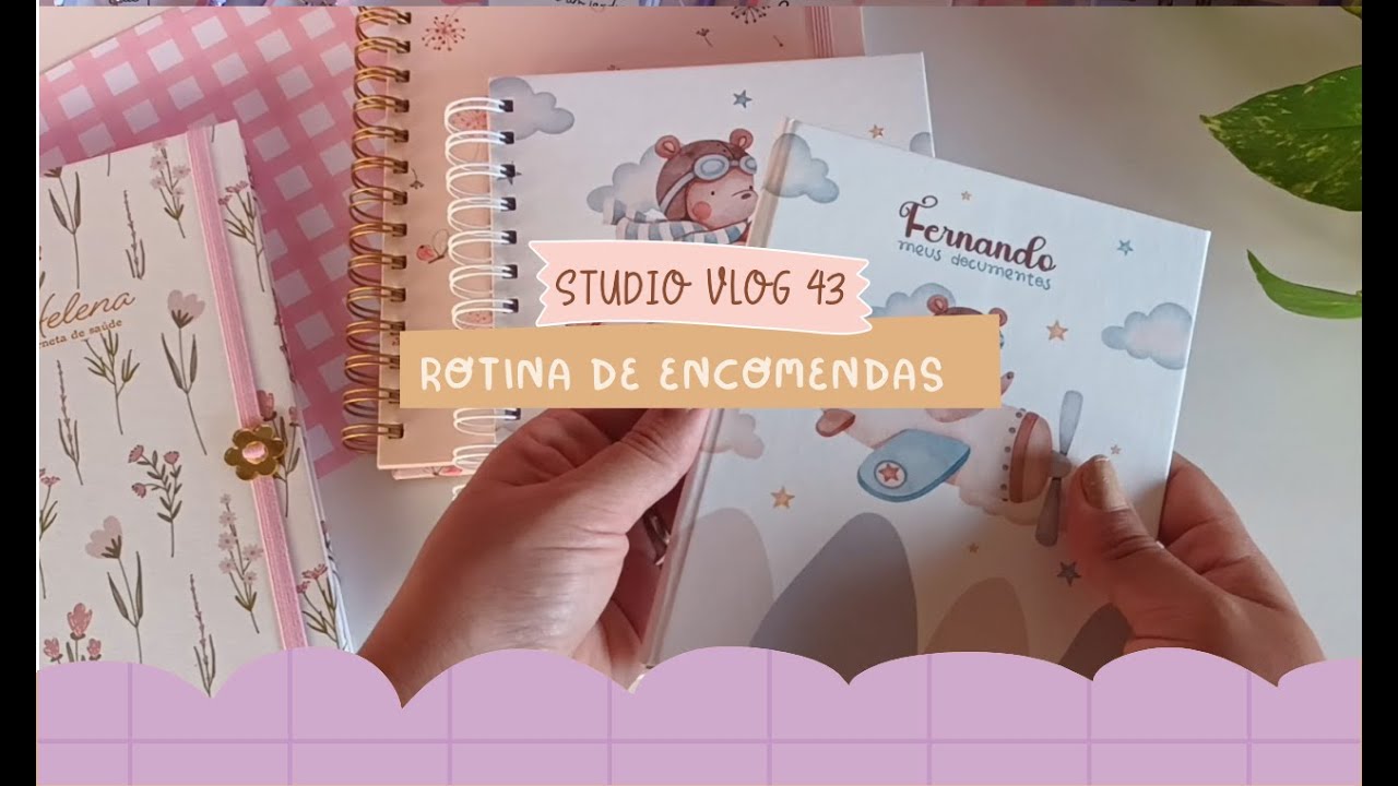 studio vlog #43  🌻✨ Alguns dias de produção e testando suporte de bopp