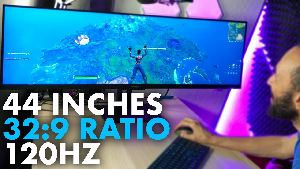 INNOCN 44-дюймовый сверхширокий игровой монитор с частотой 120 Гц (44C1G)