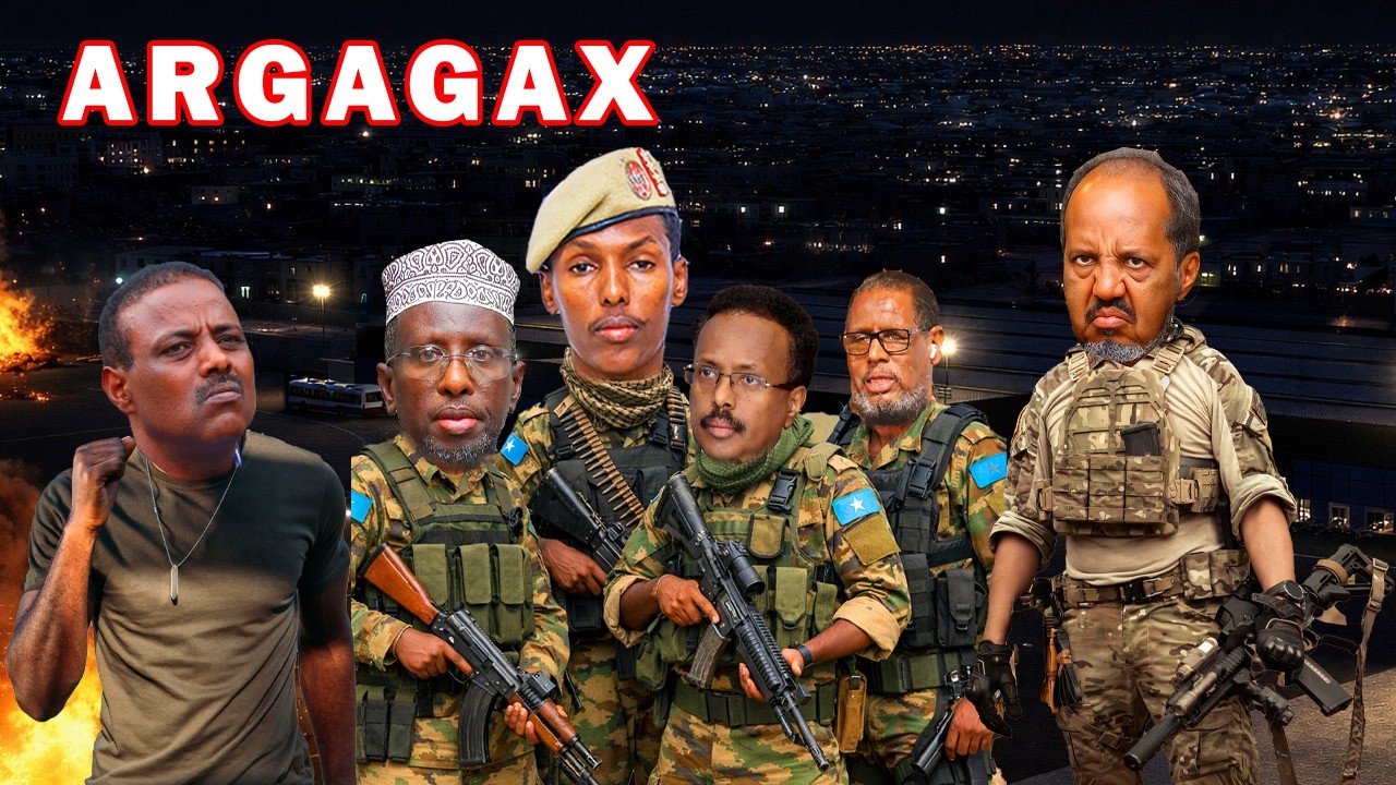 Gen Odowaa oo caro darteed Villa Somaliya Afgambi kula wareegay, SHARIIF IYO FARMAJO oo XASAN SH...