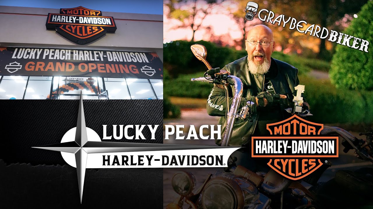 Торжественное открытие дилерского центра Lucky Peach Harley Davidson в Морроу, штат Джорджия | Мо...