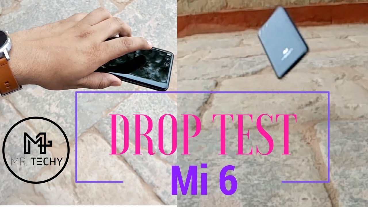 Xiaomi Mi 6 - Drop Test at Humayun's Tomb | Will it survive a 6 Ft. Fall?