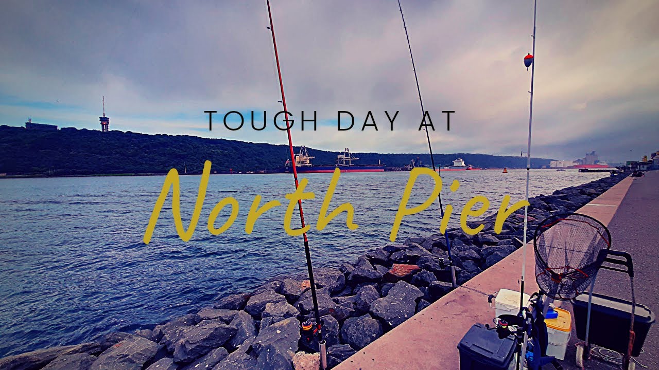 TOUGH DAYS FISHING AT NORTH PIER(DURBAN,SOUTH AFRICA)