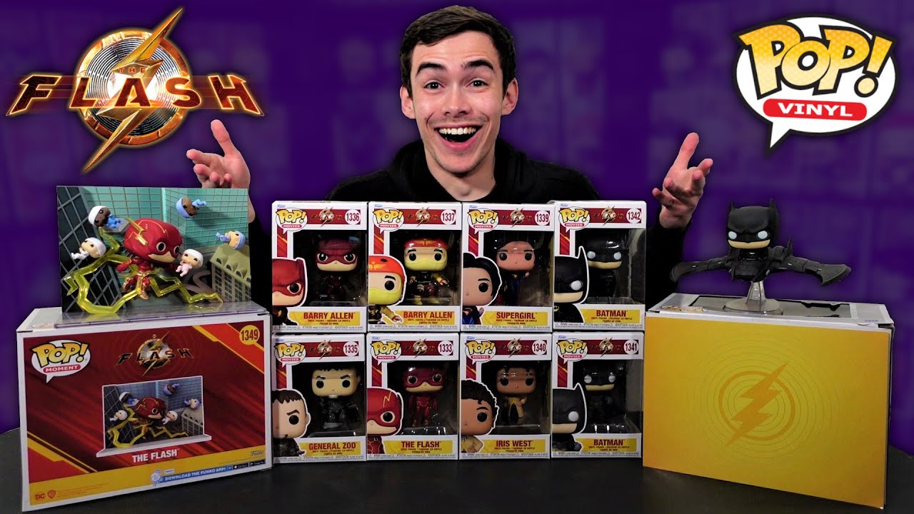 Unboxing The Entire Flash Movie 2023 Funko Pop Collection!